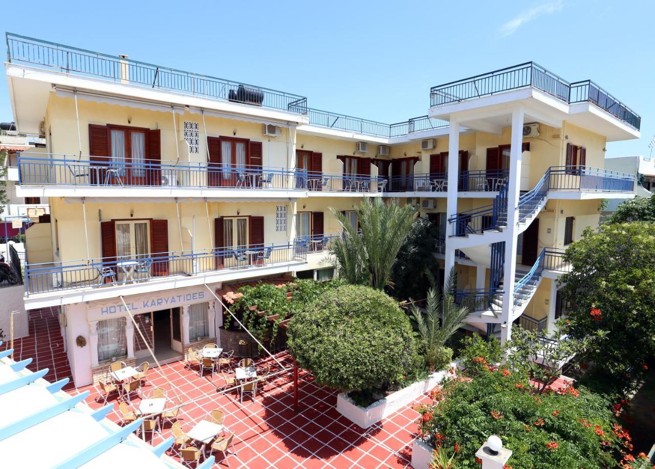 Hotel Karyatides Agia Marina  Exterior photo