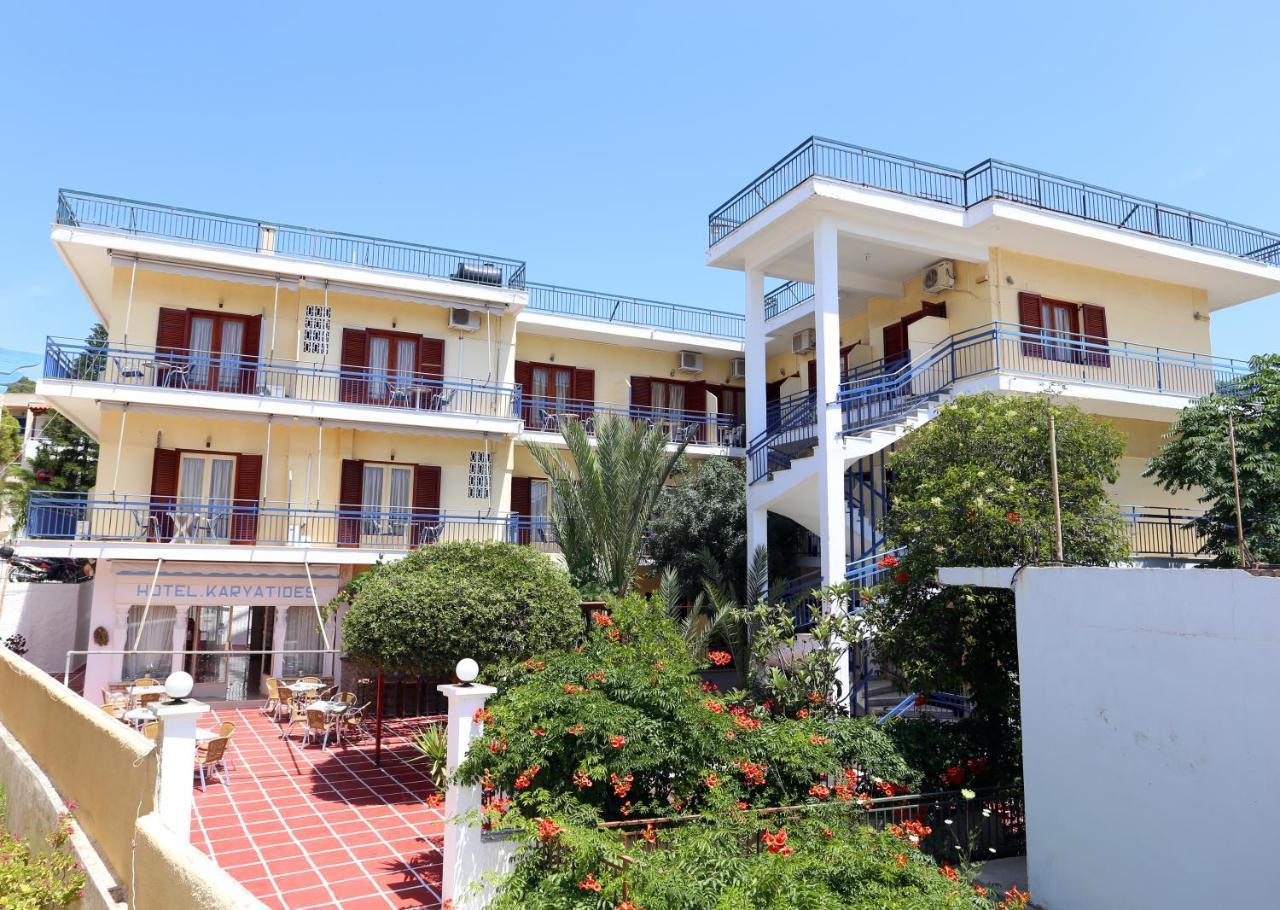 Hotel Karyatides Agia Marina  Exterior photo